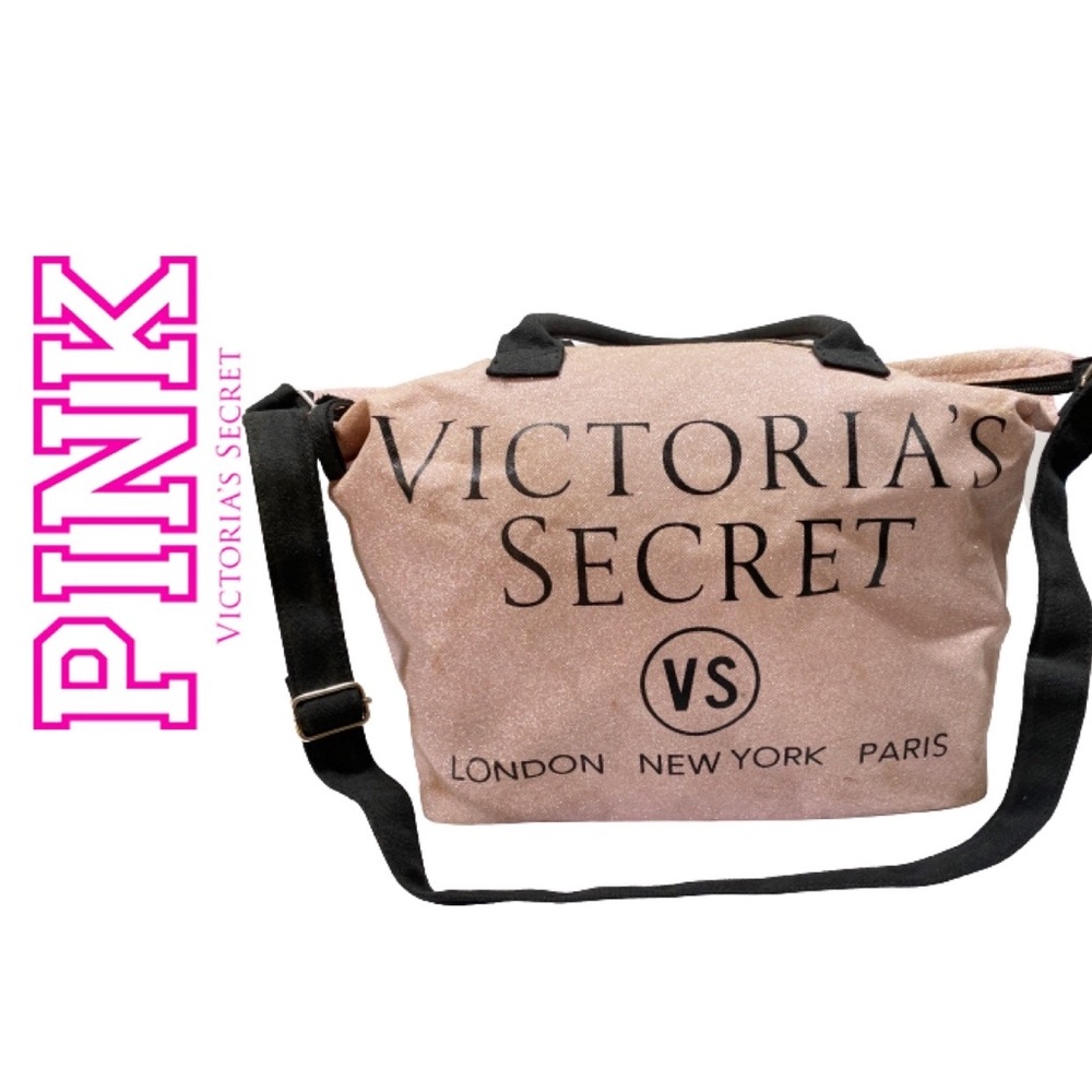 Victorias Secret PINK Glitter Tote Bag